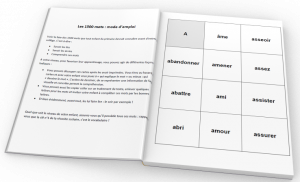 Les 1500 mots : Tarif : 37 € GRATUIT !