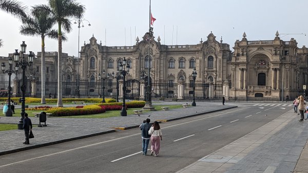 Le Palais du gouvernement péruvien