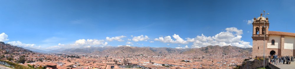 Vue panoramique sur Cusco