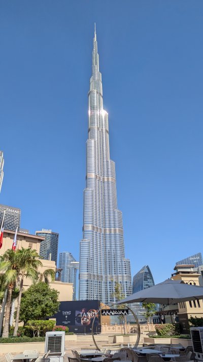 Burj Khalifa, 828 mètres de hauteur