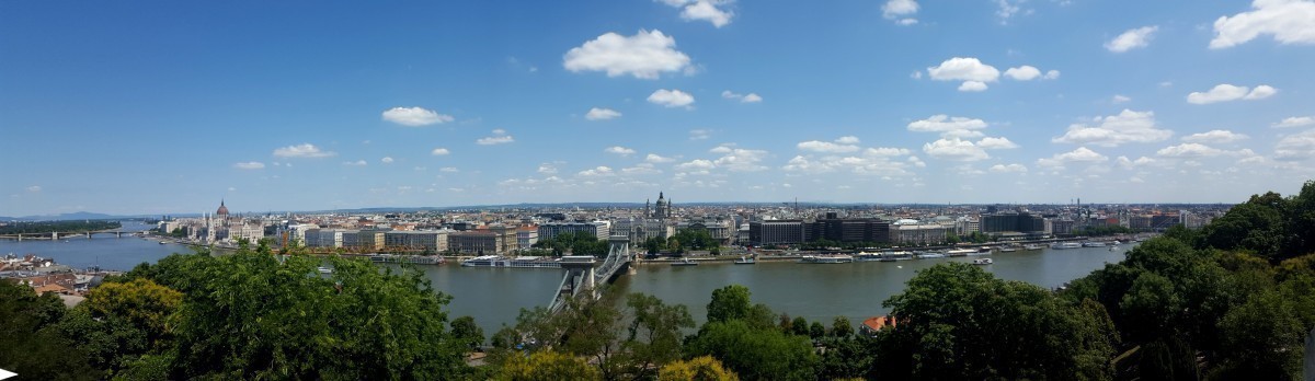 Vue sur la partie Pest de Budapest